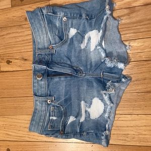 Size 2 American Eagle Distressed Jean Shorts